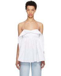 Cecilie Bahnsen - White Sunday Tank Top - Lyst