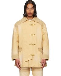 Wales Bonner - ベージュ 'The Sierra' コート - Lyst