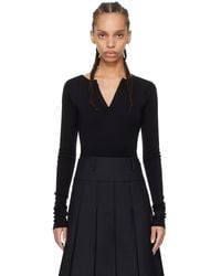 Fax Copy Express - V-Neck Long Sleeve T-Shirt - Lyst