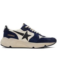 Golden Goose - Navy & Off-white Dad-star Sneakers - Lyst