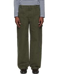 Isabel Marant - Khaki Albo Trousers - Lyst