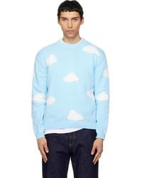 Moschino - Archive Cloud Organic Cotton Blend Sweater - Lyst