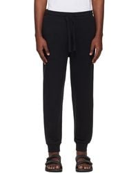 HUGO - Logo Print Cuffed Tracksuit Pants - Lyst