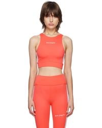 Palm Angels - Pink Training Track Top - Lyst