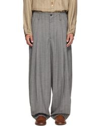 Hed Mayner - Striped Trousers - Lyst