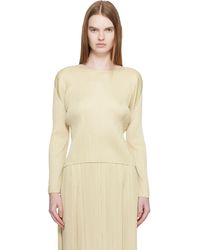 Pleats Please Issey Miyake - Monthly Colors December Blouse - Lyst