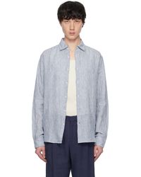 Sunspel - Linen Shirt - Lyst