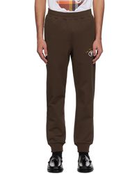 Aape By A Bathing Ape - Pantalon De Survêtement Brun À Logos - Lyst