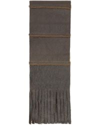 OUR LEGACY ブラウン マフラー