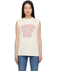 RE/DONE - Off-white 'gotta Have It' Tank Top - Lyst