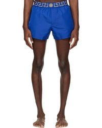 Versace - Greca Swim Shorts - Lyst