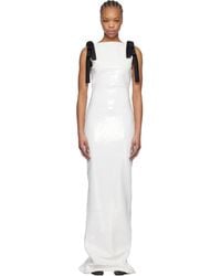Monot - Bows Sequins Maxi Dress - Lyst