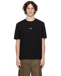 BOSS - Relaxed-Fit Logo Print T-Shirt - Lyst