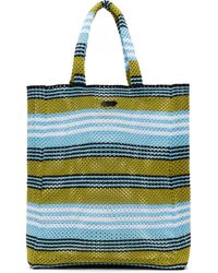 Lanvin - Multicolor Borsa Shopping Crochet Tote - Lyst