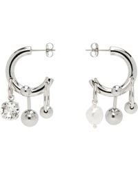 Justine Clenquet - Ssense Exclusive Andrew Earrings - Lyst