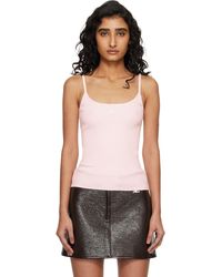 Courreges - Reedition Rib Knit Tank Top - Lyst