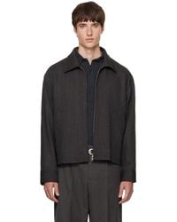 mfpen - Blouson Mail Gris - Lyst