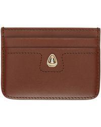 A.P.C. - . Brown Astra Card Holder - Lyst