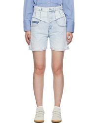Isabel Marant - Blue Oreta Denim Shorts - Lyst