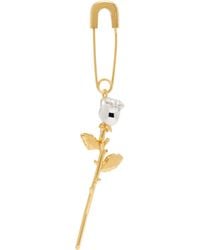 Ambush - Rose Charm Single Earring - Lyst