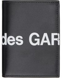 Comme des Garçons - Comme Des Garçons Wallets Huge Logo Card Holder - Lyst