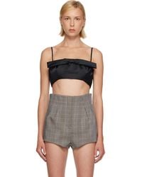 Givenchy - Bow Detailing Cropped Top - Lyst