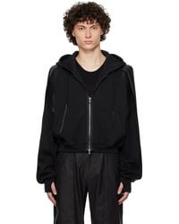 CARNET ARCHIVE - ブラック Horseshoe Crab ジップアップフーディ - Lyst