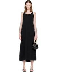 TOTEME - Scoop-Neck Sablé Maxi Dress - Lyst