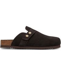 Barbour - Bowman Suede Mule Loafers - Lyst