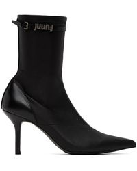 Juun.J - Pointed Ankle Boots - Lyst