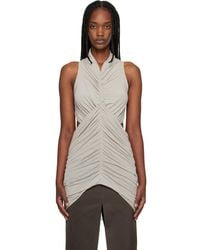 Rick Owens - Off- Temple Sunpeel Top - Lyst