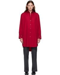 Our Legacy - Frock Shirt Midi Dress - Lyst