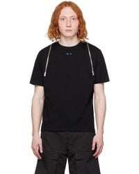 HELIOT EMIL - T-shirt pluviose noir - Lyst