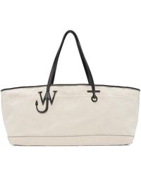 JW Anderson - Off-white Stretch Anchor Canvas Tote - Lyst