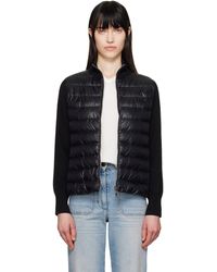 Moncler - Padded Wool Zip-Up Down Jacket - Lyst