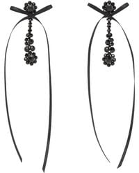 Simone Rocha - Victorian Drip Bow Earrings - Lyst