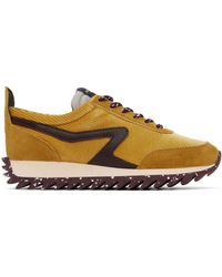Rag & Bone - Yellow Retro Runner Sneakers - Lyst