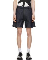 Walter Van Beirendonck - ネイビー G-Starエディション Basic デニムショートパンツ - Lyst