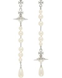 Vivienne Westwood - Broken Faux-Pearl Earrings - Lyst
