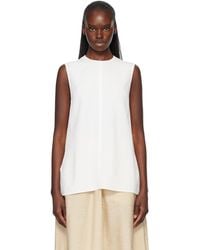 TOTEME - Woven Stripe Top - Lyst