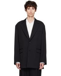 Ssstein - Oversized Single Breasted Long Blazer - Lyst