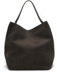 Totême - Toteme Gray Belted Tote - Lyst