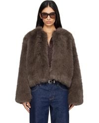 Citizens of Humanity - Esme Faux-Fur Jacket - Lyst