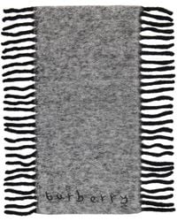 Burberry - Alpaca Wool Blend Happy Scarf - Lyst