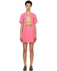 Moschino - Inflatable Teddy Bear ミニワンピース - Lyst
