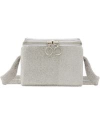 Kara - Crystal Mesh Cooler Bag - Lyst