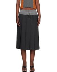 Undercover - Up1F1603-2 Midi Skirt - Lyst