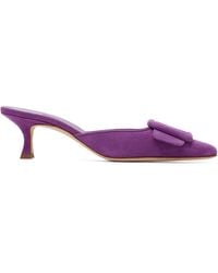 Manolo Blahnik - Maysale Heels - Lyst