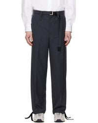 Sacai - Suiting Trousers - Lyst