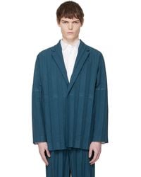 Homme Plissé Issey Miyake - Edge Ensemble Blazer - Lyst